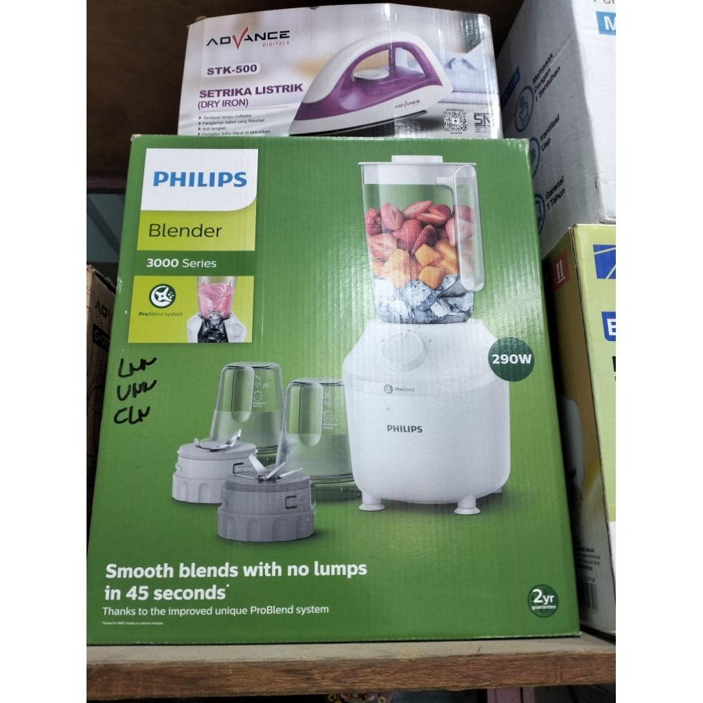 Blender Philips 3000 series, daya 290 W