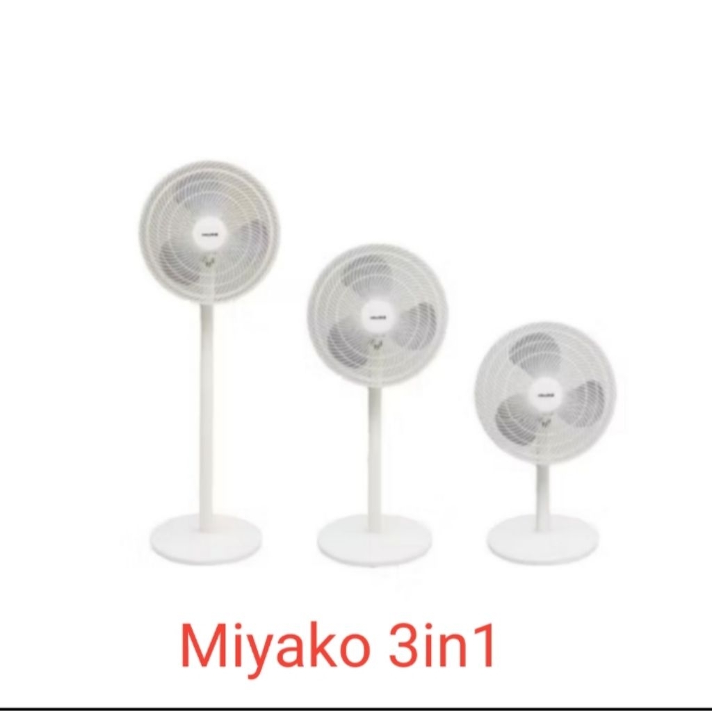 Kipas Angin Berdiri Miyako 16in 3in1 KAS 1698 MSW