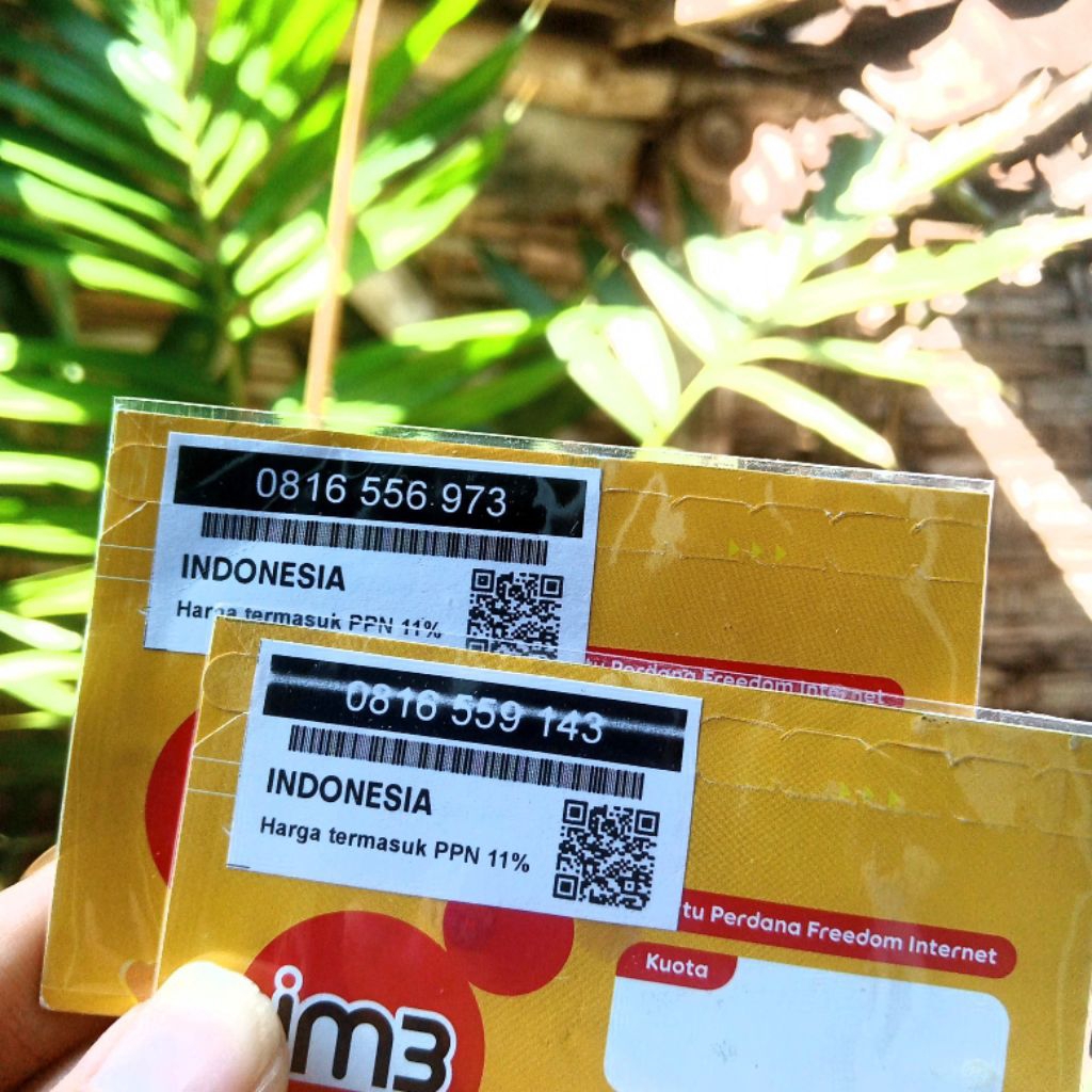 nomor cantik Indosat 10 digit prabayar langka