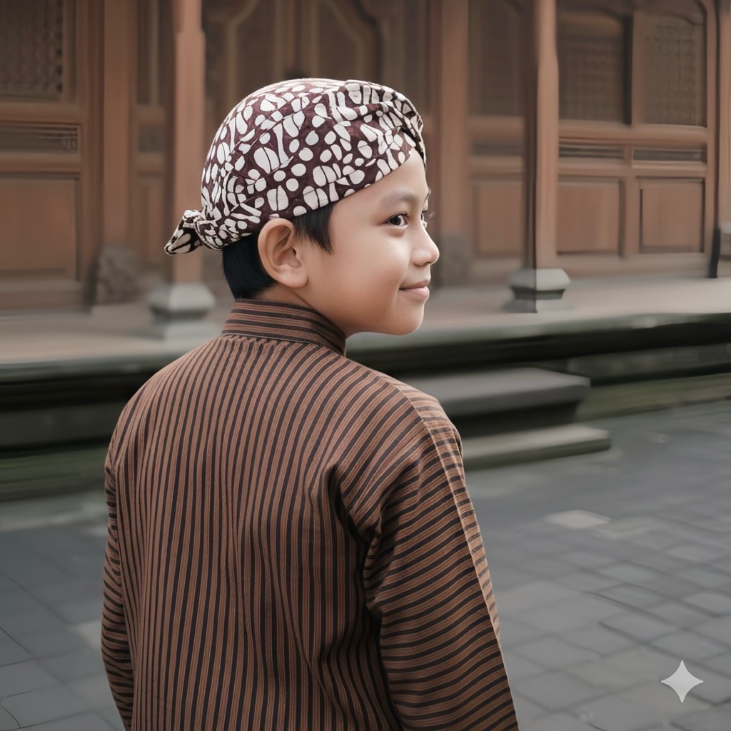 BLANGKON JOGJA ANAK BLANGKON BATIK KEKINIAN ADAT JOGJA