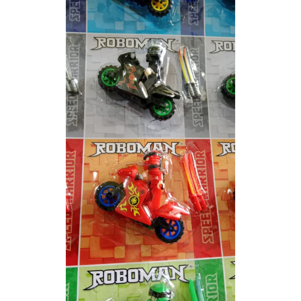 MAINAN LEGO MINIFIGURE NINJA + MOTOR 578