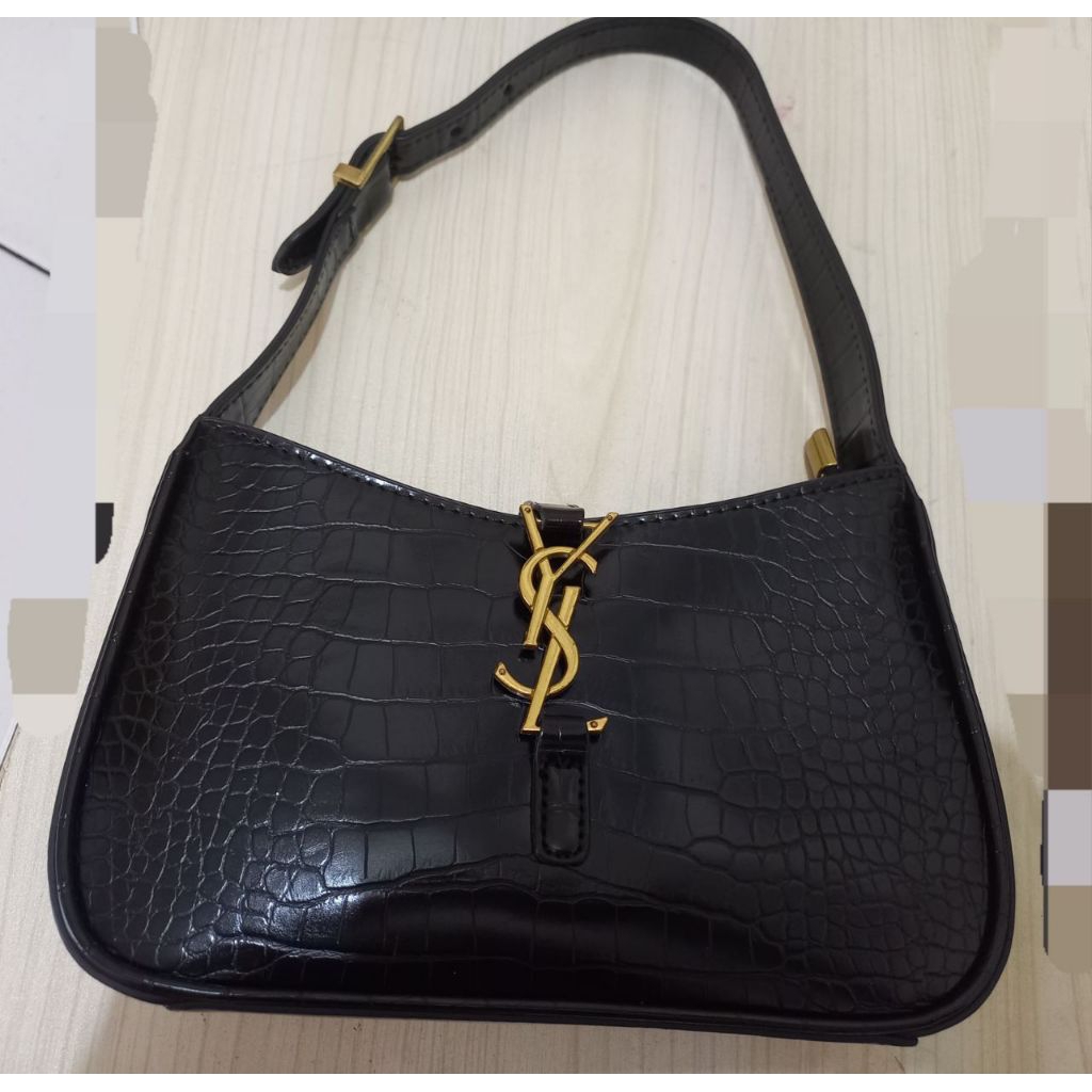 Tas YSL Crocodile Embossed Shoulder Bag (NOT AUTENTIC)