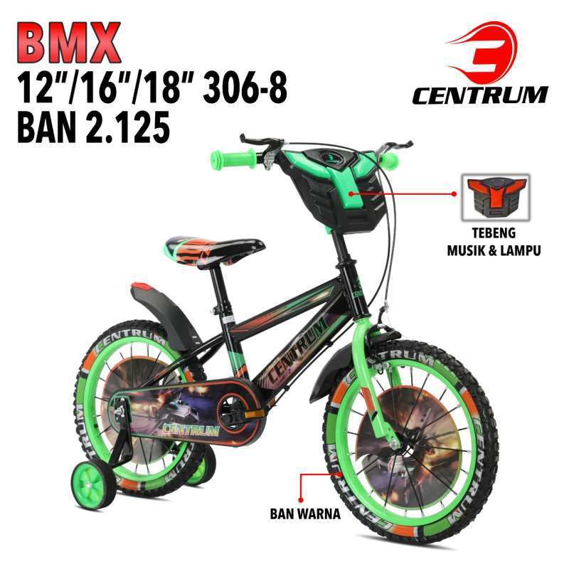 [FREE BEL] SEPEDA ANAK LAKI LAKI BMX 12/16/18 INCH  VELION V17 CENTRUM MONTANA STIR UNTUK USIA 2-8 T