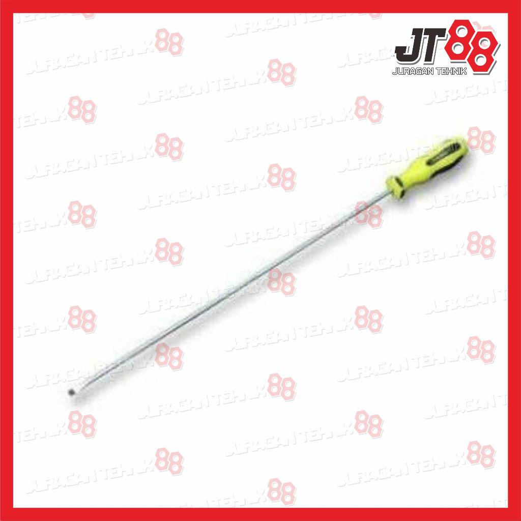 TEKIRO OBENG PLUS EXTRA PANJANG 400 MM / OBENG TPR EXTRA LONG / OBENG PLUS TEKIRO