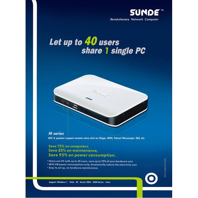 ZERO CLIENT SUNDE H4S UNBK THIN CLIENT