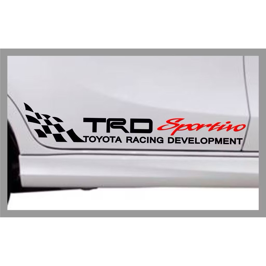 Cutting Stiker Body Mobil Pintu Avanza/Xenia TRD Sportivo
