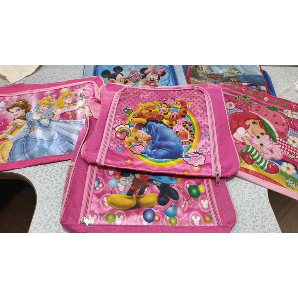 tas bekal anak murah/kubus jumbo/tenteng tas anak/slempang karakter/lunch Box/souvenir bag/hampers k