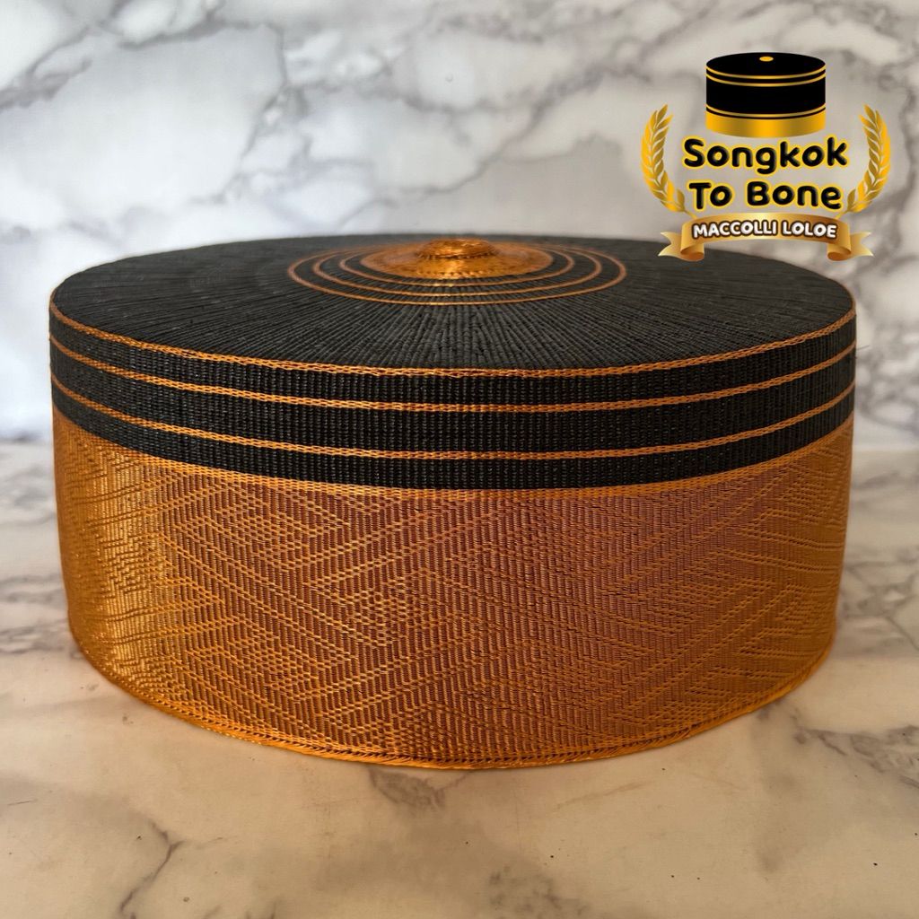 Songkok Recca Tembaga Super Premium - Songkok Bugis - Songkok To Bone
