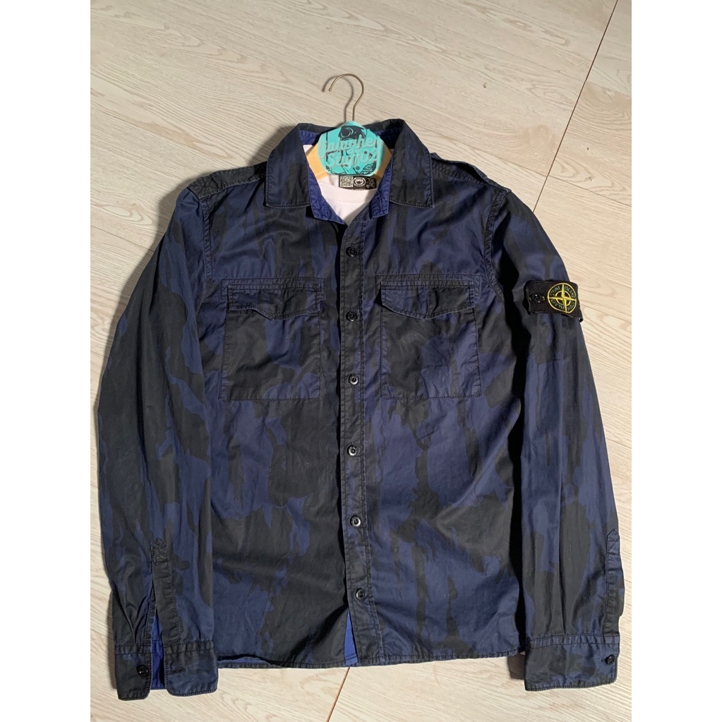 OVERSHIRT STONE ISLAND CAMO ORIGINAL 100%