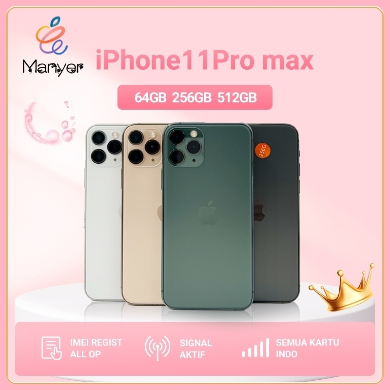 IBOX iPhone 11 Pro / Pro Max 128GB 256GB Tangan kedua100%ORI LCD MULUS NORMAL BH 95+