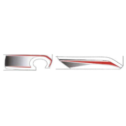 Stiker Cover Ban Serep Toyota Rush Tahun 2015-2017 / P5186-BZA0C-2A