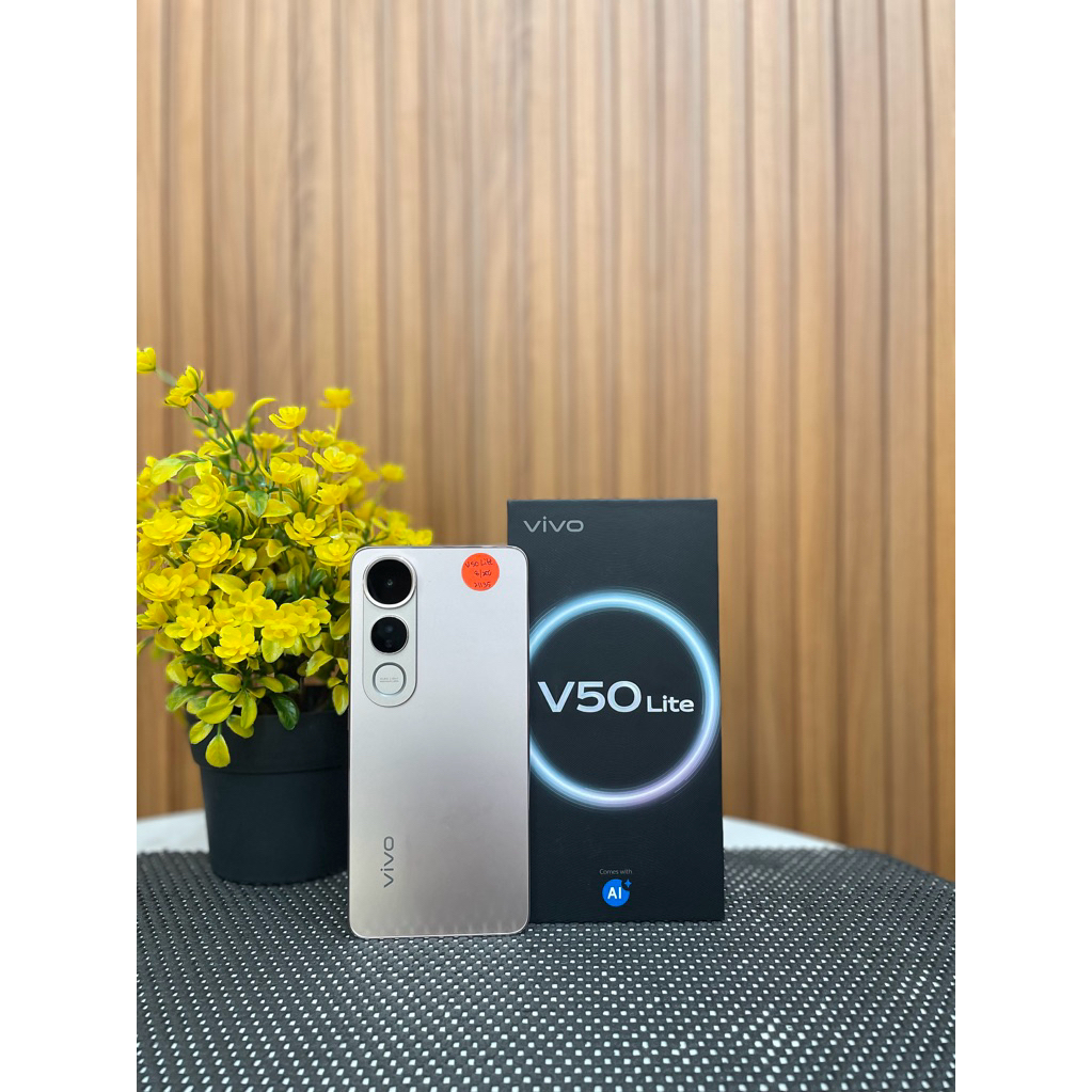 Vivo V50lite 8/256 Emas Second Garansi