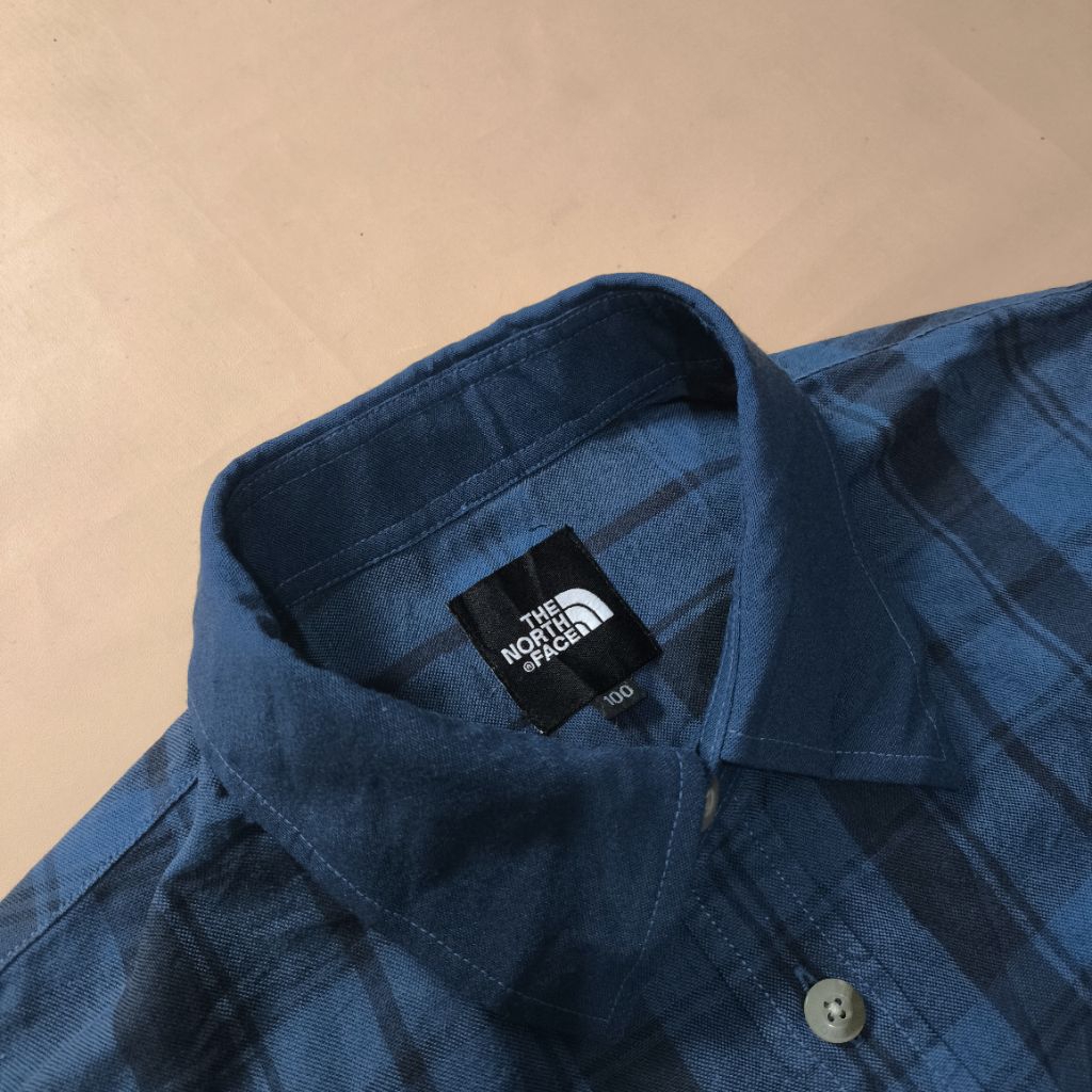 kemeja panjang brand THE NORTH FACE