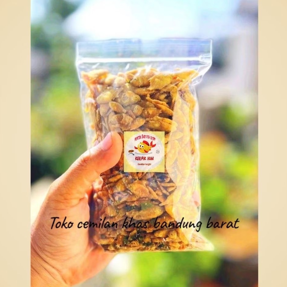 Keripik Ikan Wader Crispy/Baby Fish Crispy