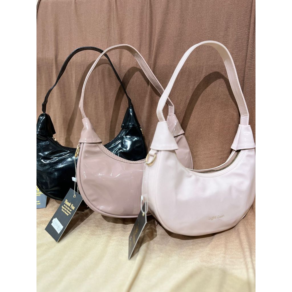 BAG CORAL DAISY GLOSSY/ CORAL DAISY/ TAS WANITA / RIZ FASHION BY ANNA