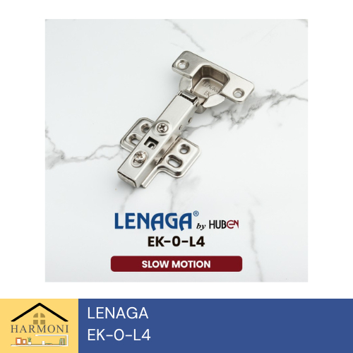 LENAGA Engsel Sendok Slow Motion Klip-On Soft Close