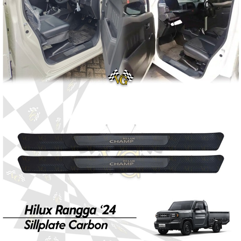 Sill Plate Hilux Rangga Carbon Hilux Champ Sill Plate Rangga Aksesoris Hilux Rangga
