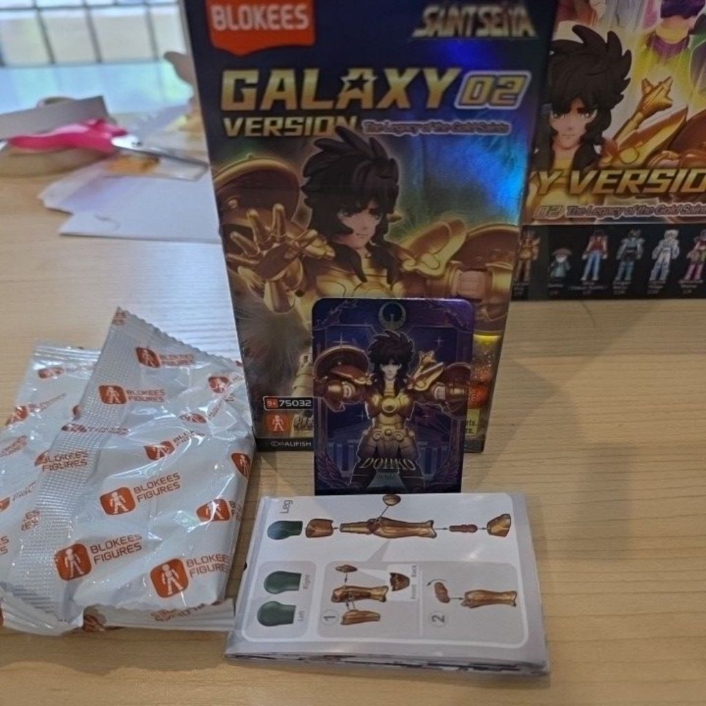 BLOKEES SAINT SAIYA VOL 2 DOHKO LIBRA FIXED GOLD