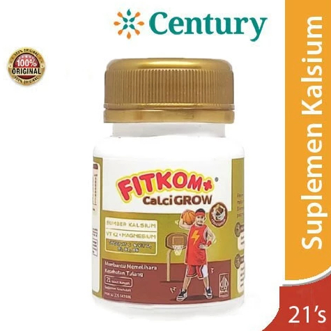 FITKOM+ Calcigrow 21' / Kalsium K2 Magnesium D3