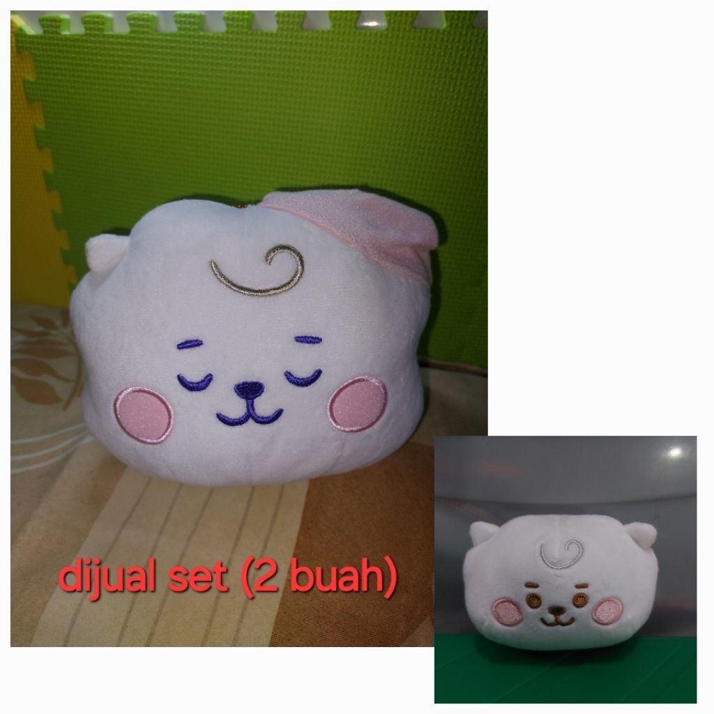 Doll boneka BT21 RJ set 2 bts jin official