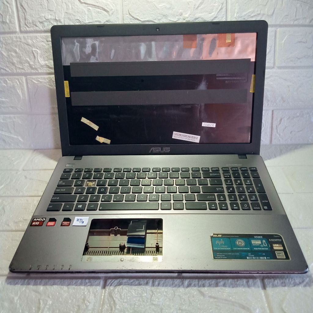 Casing body kesing case asus x550z series x550 x550ze ori