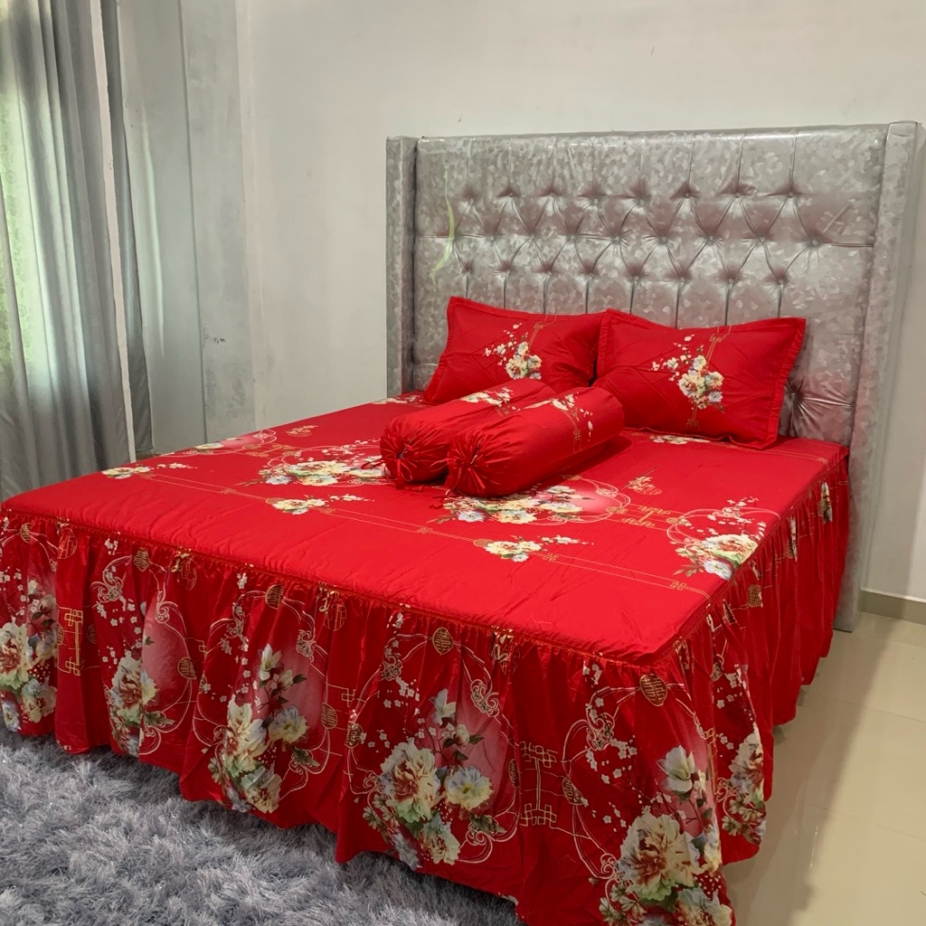 Sprei Rimpel bahan Katun Jepang