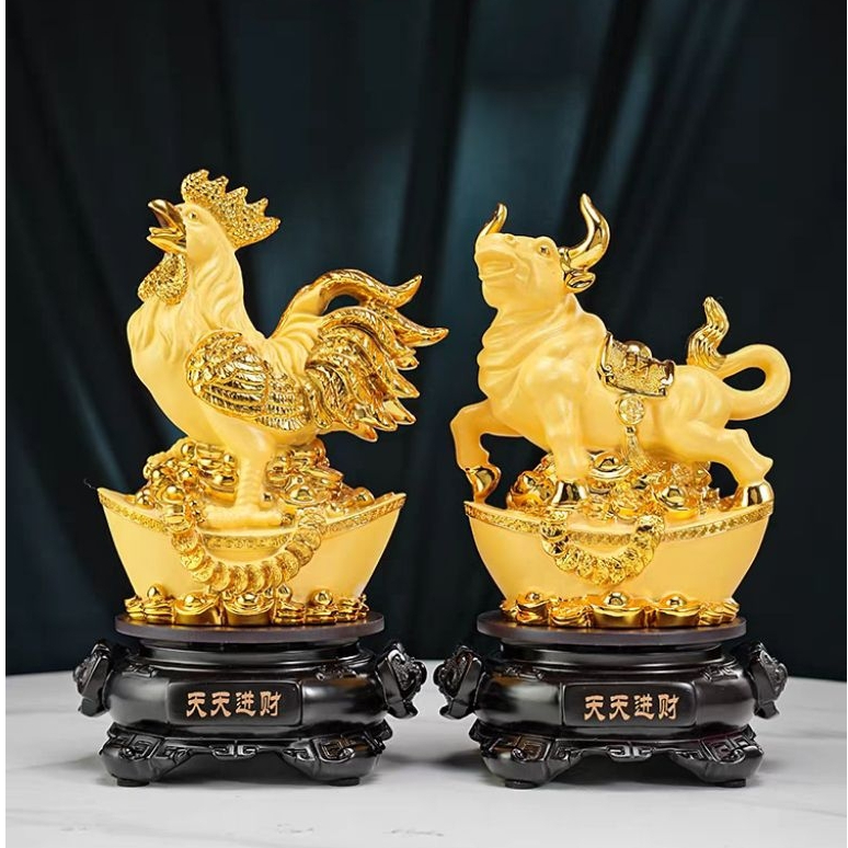 Ornamen 12 zodiak pajangan Meja