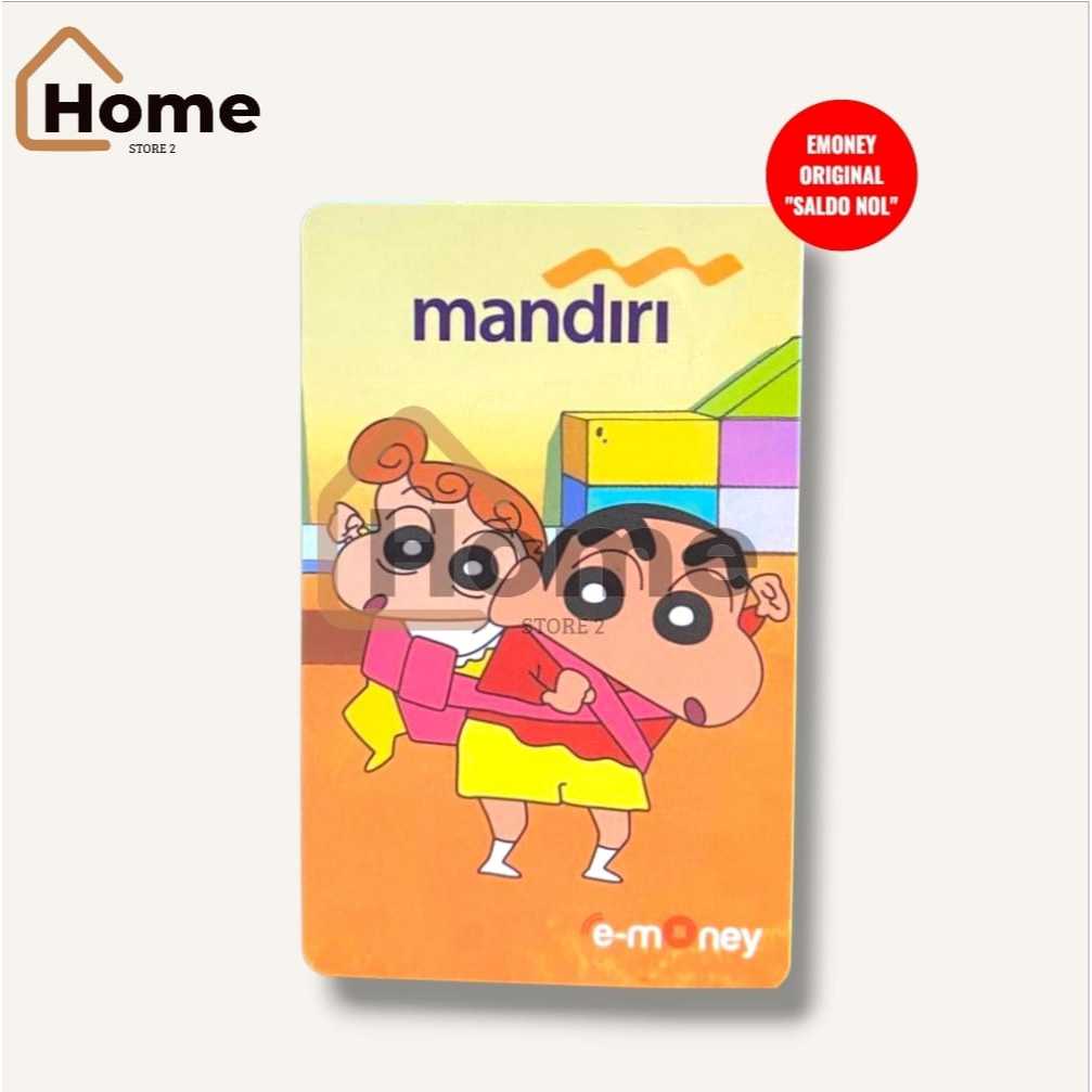 KARTU ETOLL EMONEY MANDIRI ORIGINAL - CRAYON SHINCHAN [SHINCHAN & HIMAWARI]