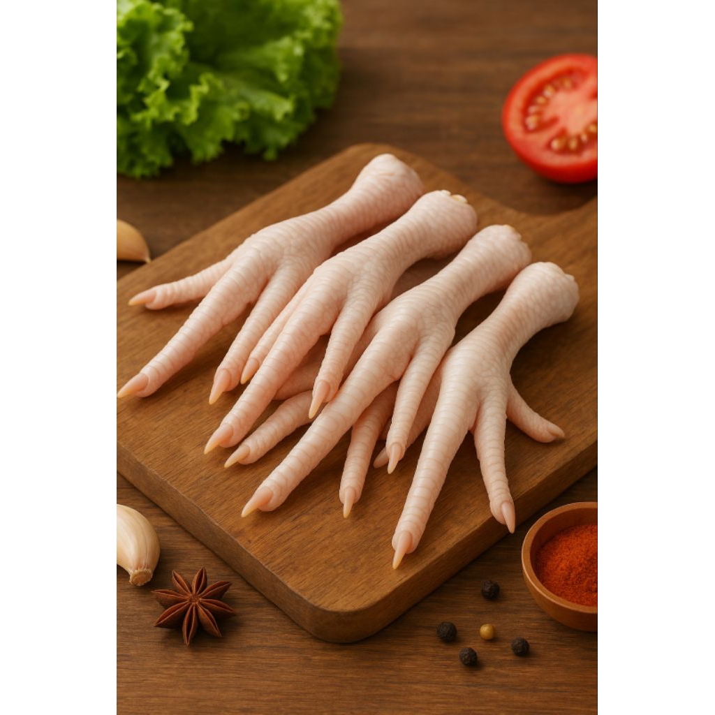 Ceker Ayam Bersih Beku 1kg CP