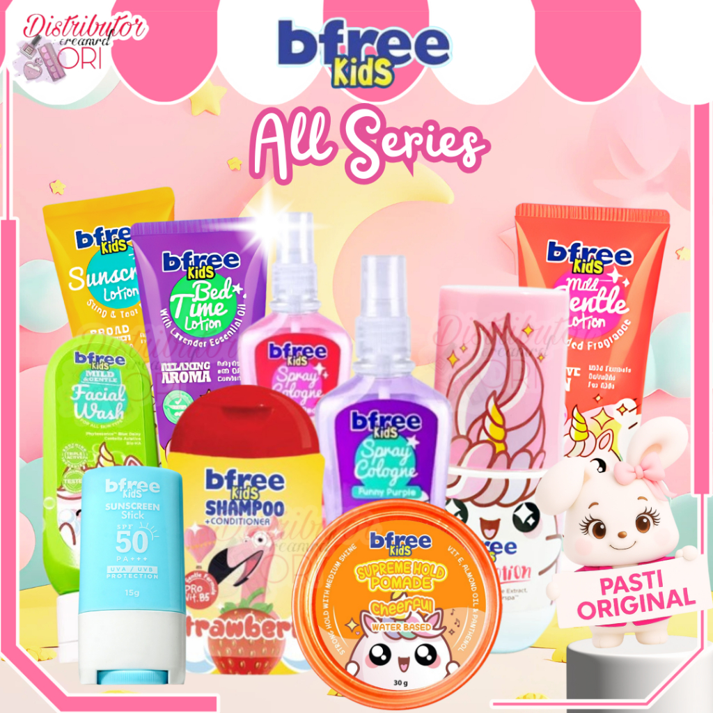 BFREE Kids Sunscreen Lotion Spf 30+ | Daily Lotion / sunscreen stick / Bfree Pomade / Cologne Spray 