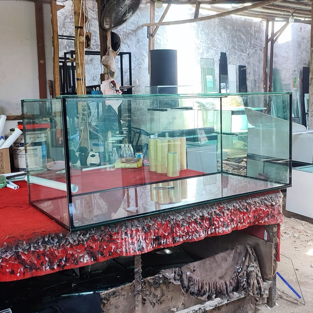 AQUARIUM POLOSAN 150x60x60 FULL KACA 12MM