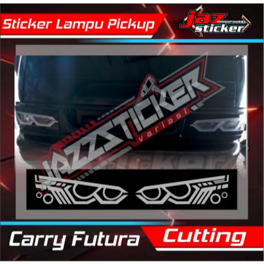 Variasi Lis lampu stiker cutting mobil pickup carry futura