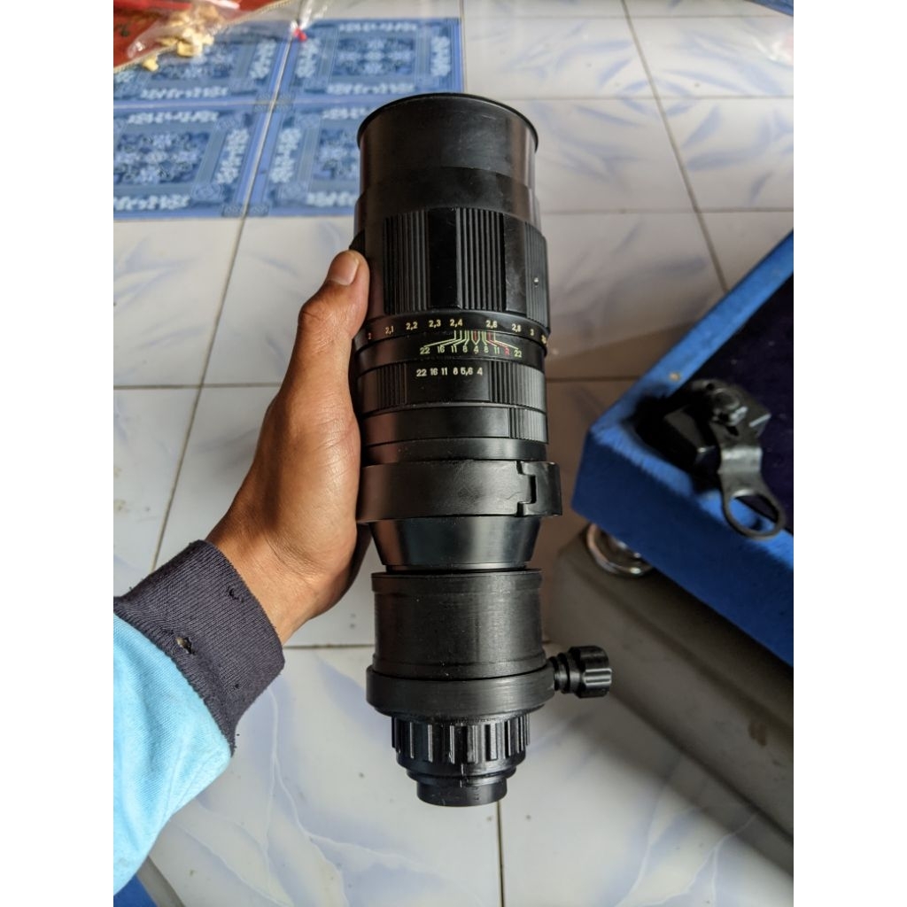 lensa Jupiter 200 mm untuk hp