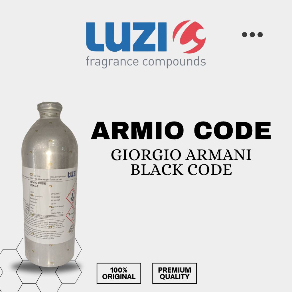 Bibit parfum Gi0rgio Armani Black Code 1kg SEGEL LUZI ARMIO CODE