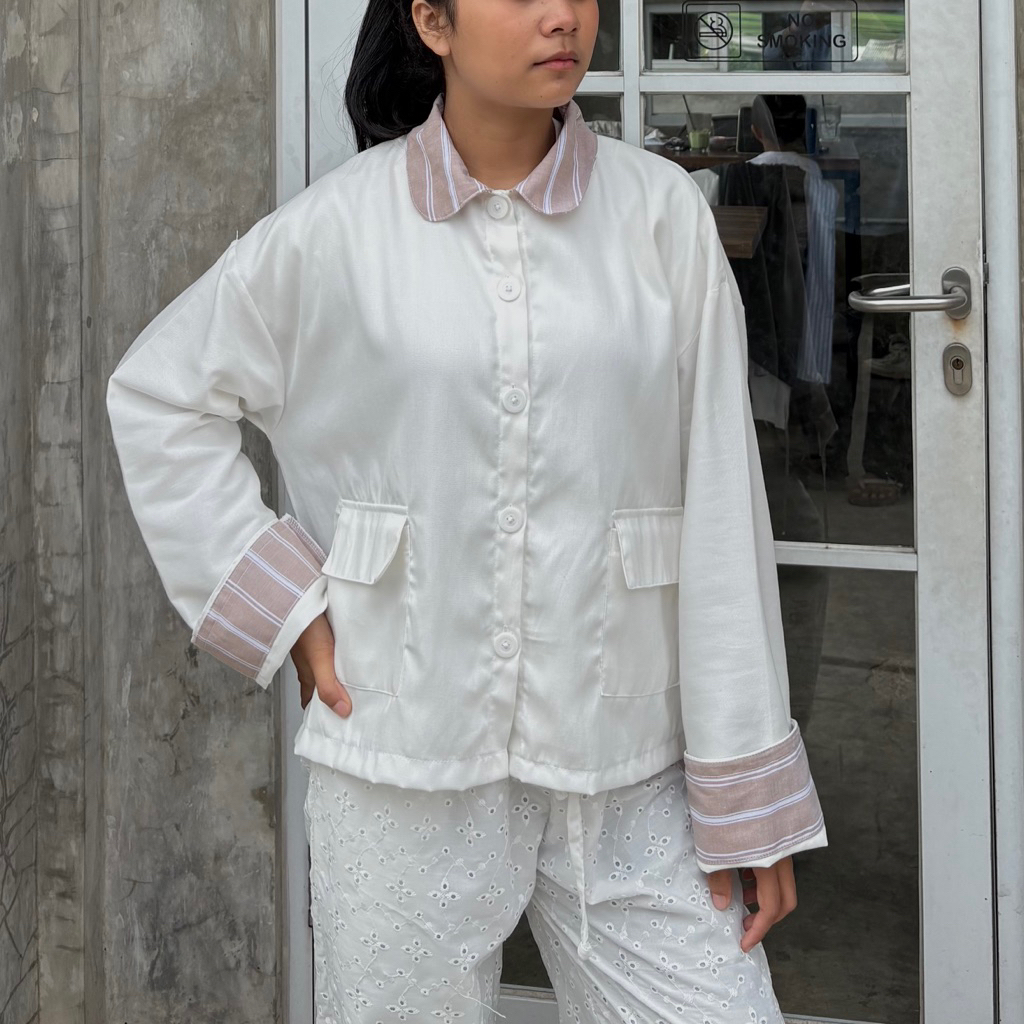 Aruna - Bella Jacket Jeans / jacket Jeans lembut / jacket jeans west