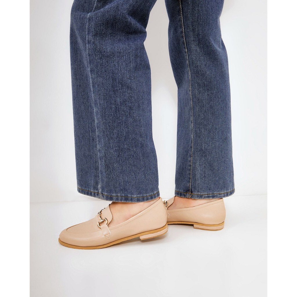 TERBARU VIMEMO ZENNA - SEPATU LOAFERS VINTAGE MINIMALIST SLIP ON SHOES SEPATU KERJA WANITA