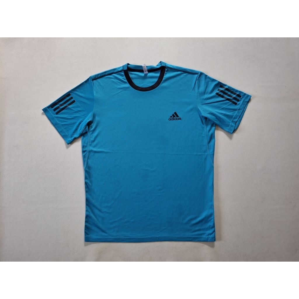 JERSEY RUNNING OUTDOOR ADIDAS STRIPE ORIGINAL 100%