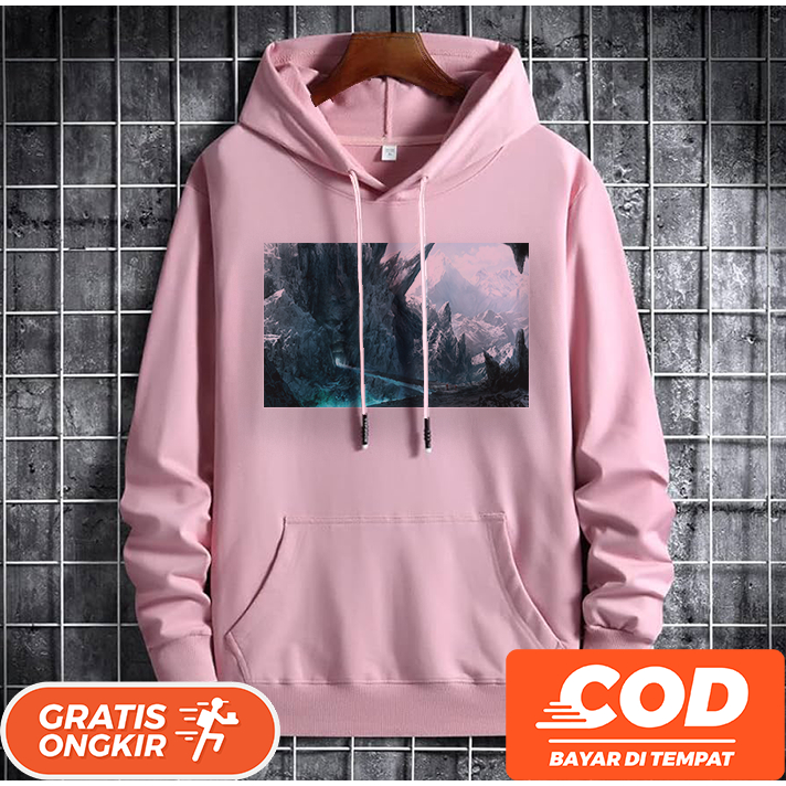 Sweater Hoodie Pria Dewasa Limited Edition - Skull Imagine