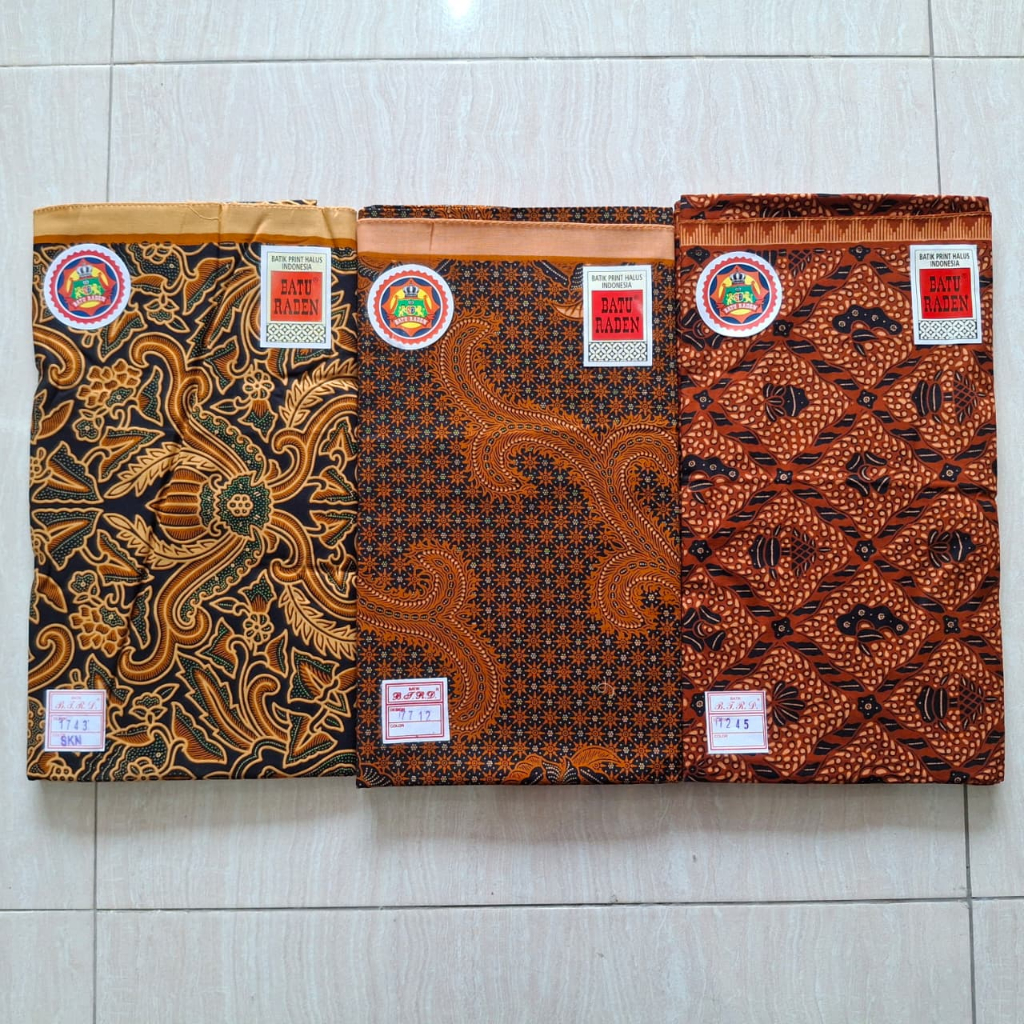 Kain Batik Panjang Batu Raden Asli Original Bahan Katun Premium