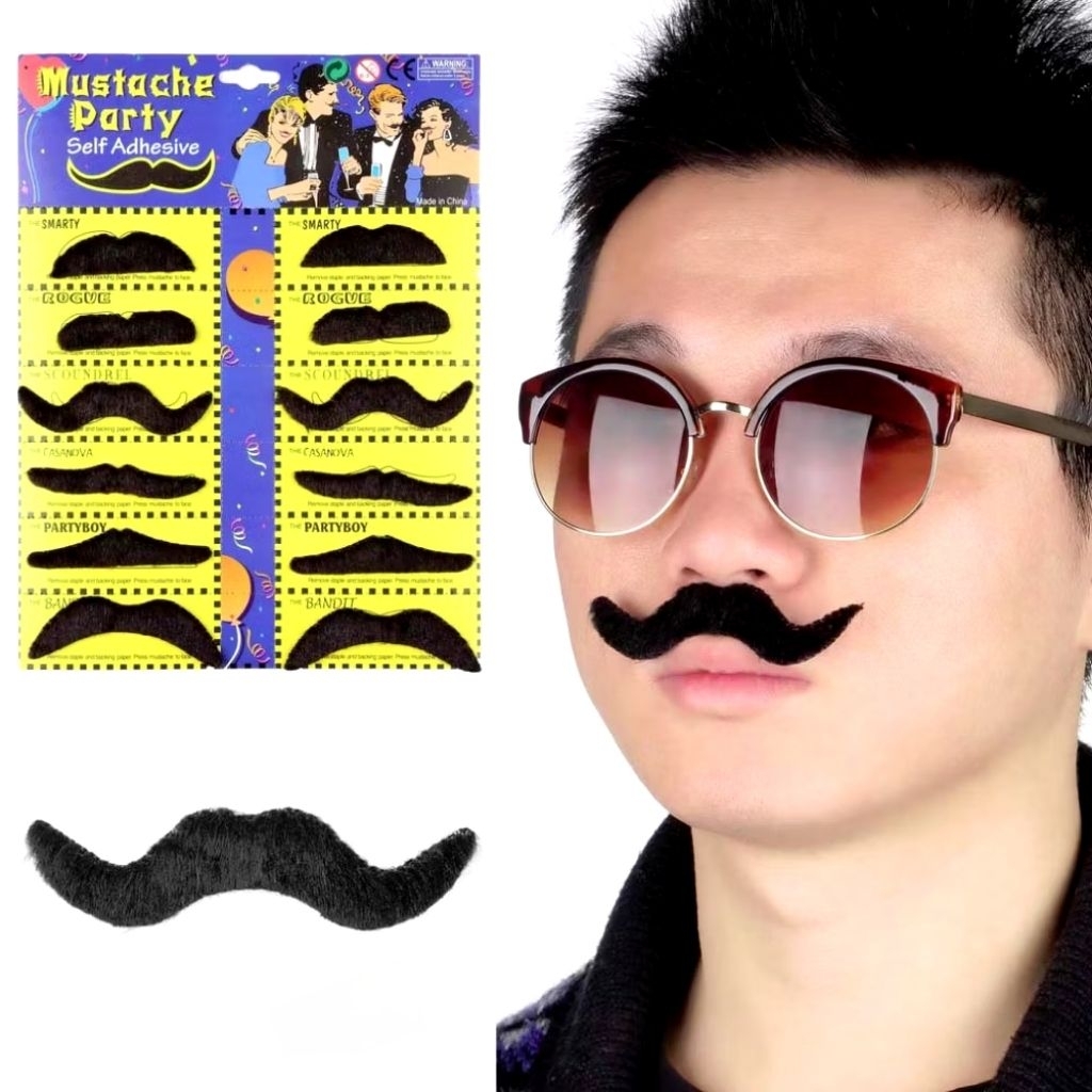kumis pria kumis palsu