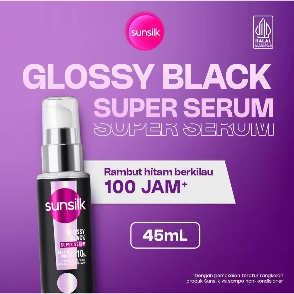 Sunsilk Super Serum Glossy Black 45ml