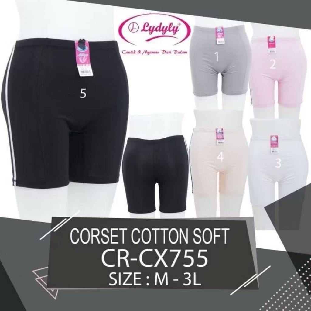 Celana Merek Lydyly 755 | Pakaian Dalam Wanita Dewasa | Celana Dalam Pendek | Celana Pop