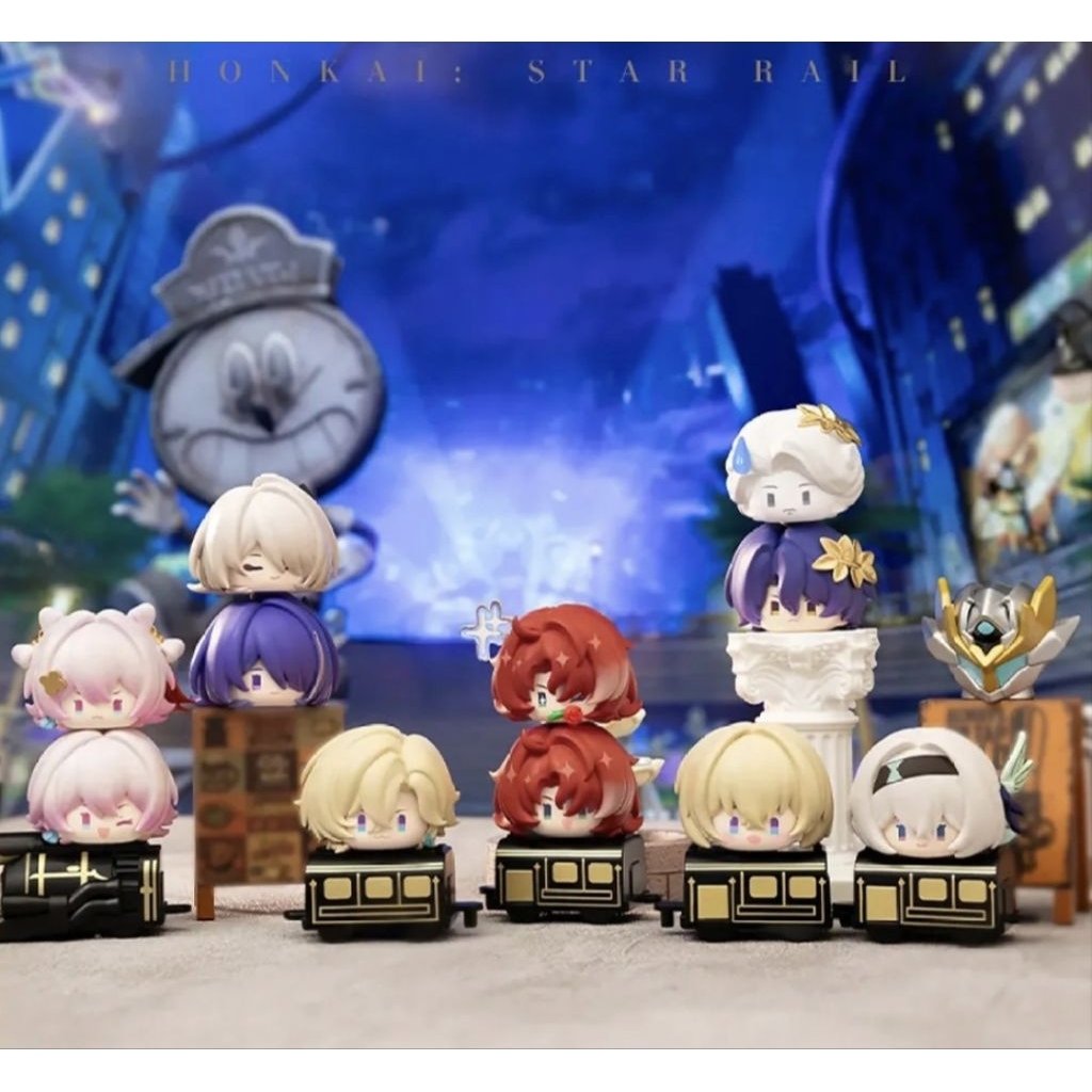 Honkai Star Rail HSR mini train stacking figure vol 2