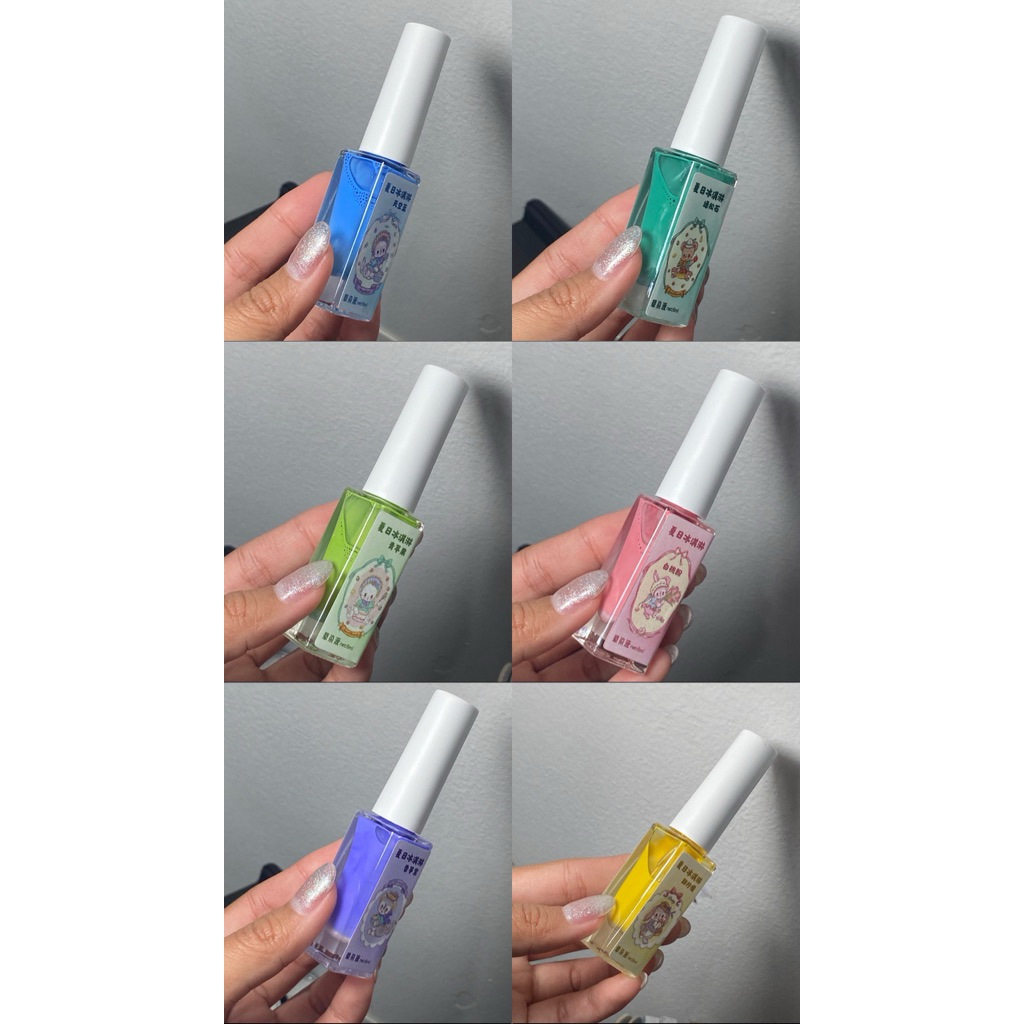 PL - read deskripsi, summer ice cream ink liquid nail art