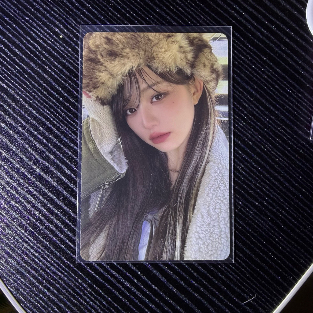 Official Photocard PC Wonyoung IVE Empathy 3rd Album PC Wony Bulu