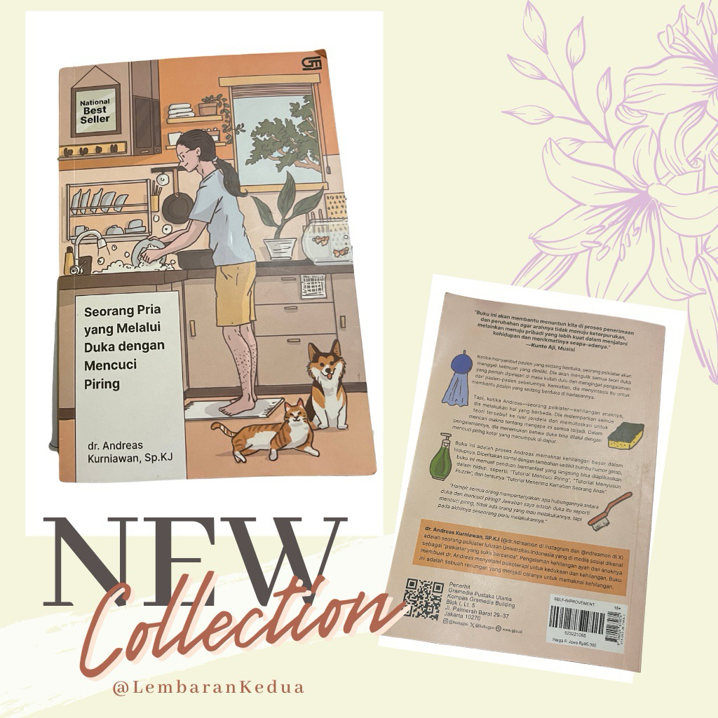 [PRELOVED] Seorang Pria yang Melalui Duka dengan Mencuci Piring