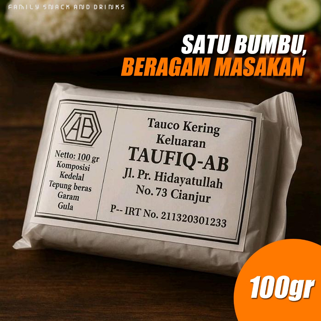 Tauco Kering Cianjur Tauco Khas Cianjur 100gram