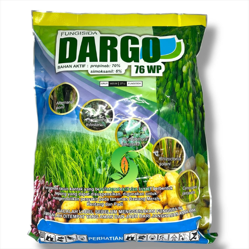 FUNGISIDA DARGO 76 WP 1 KG UNTUK TANAMAN PADI