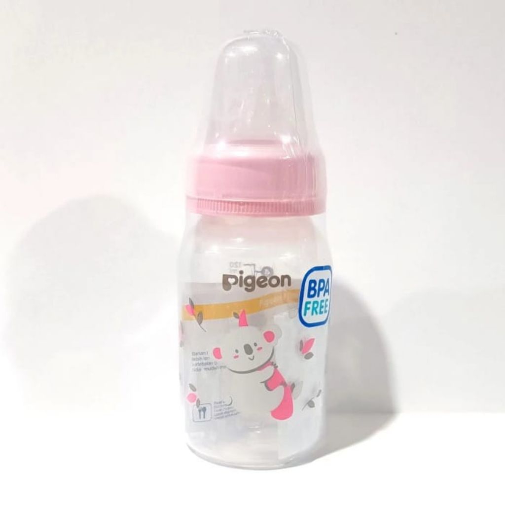 PIGEON BABY - Botol Niple Ulir / Peristaltik Koala 120 ML (3+) Niple s