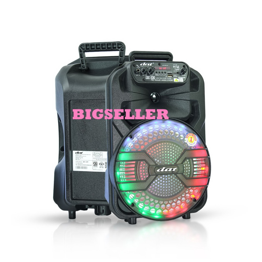 Speaker portable 10 inch DAT DT109 / speaker bluetooth dat dt 109 Original